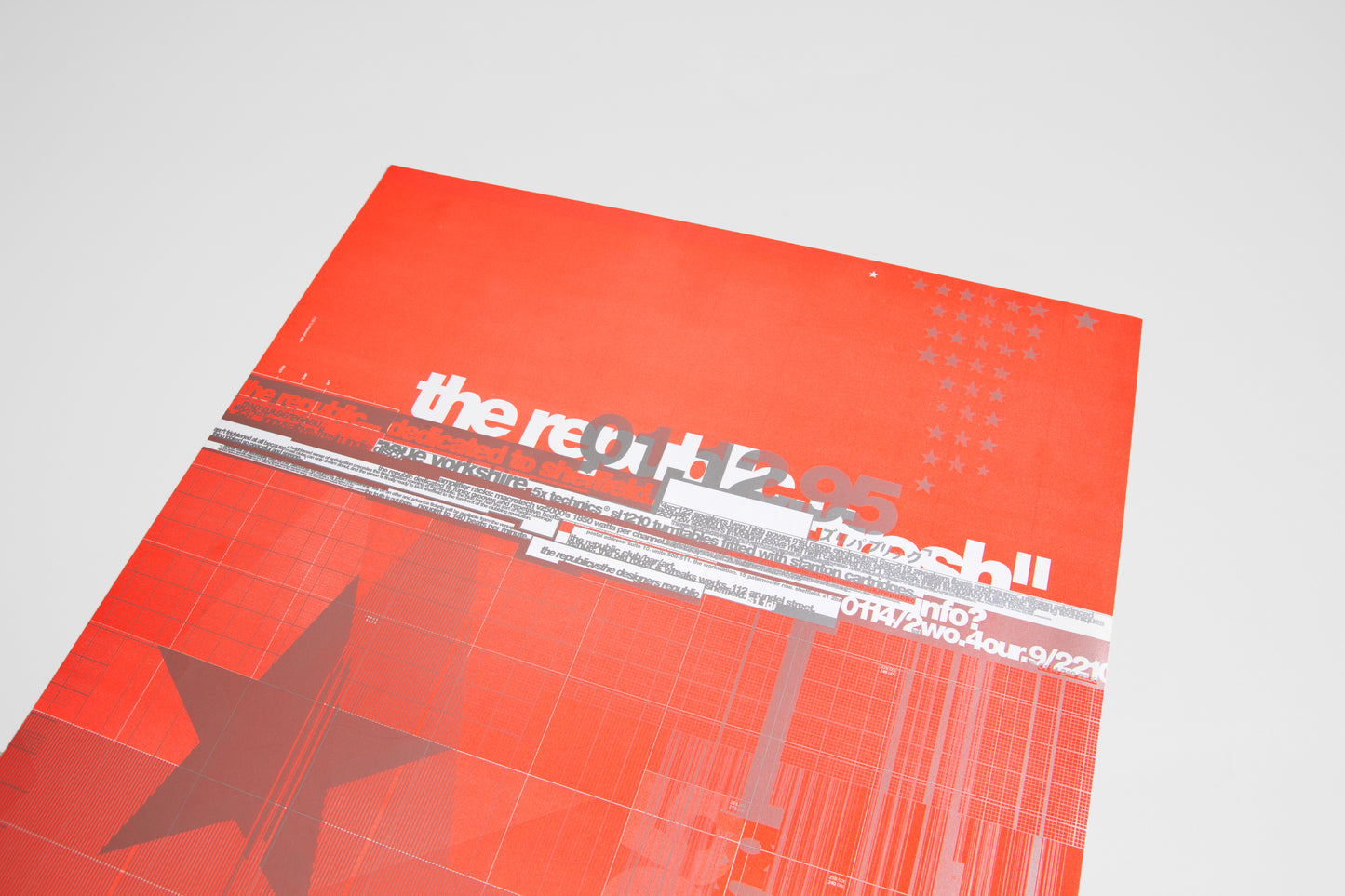 Republic Club Launch Poster (set)