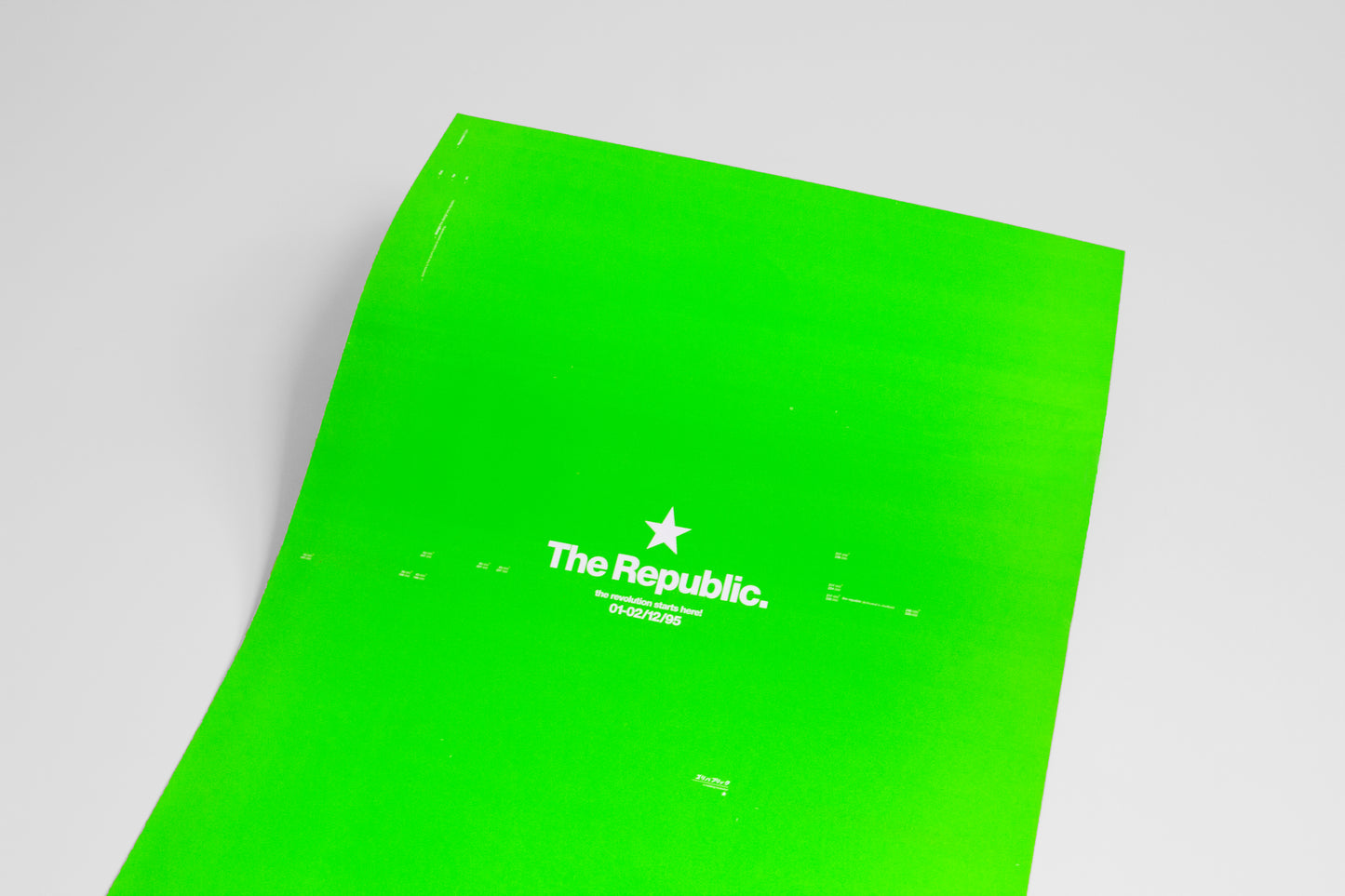 Republic Club Launch Poster (set)
