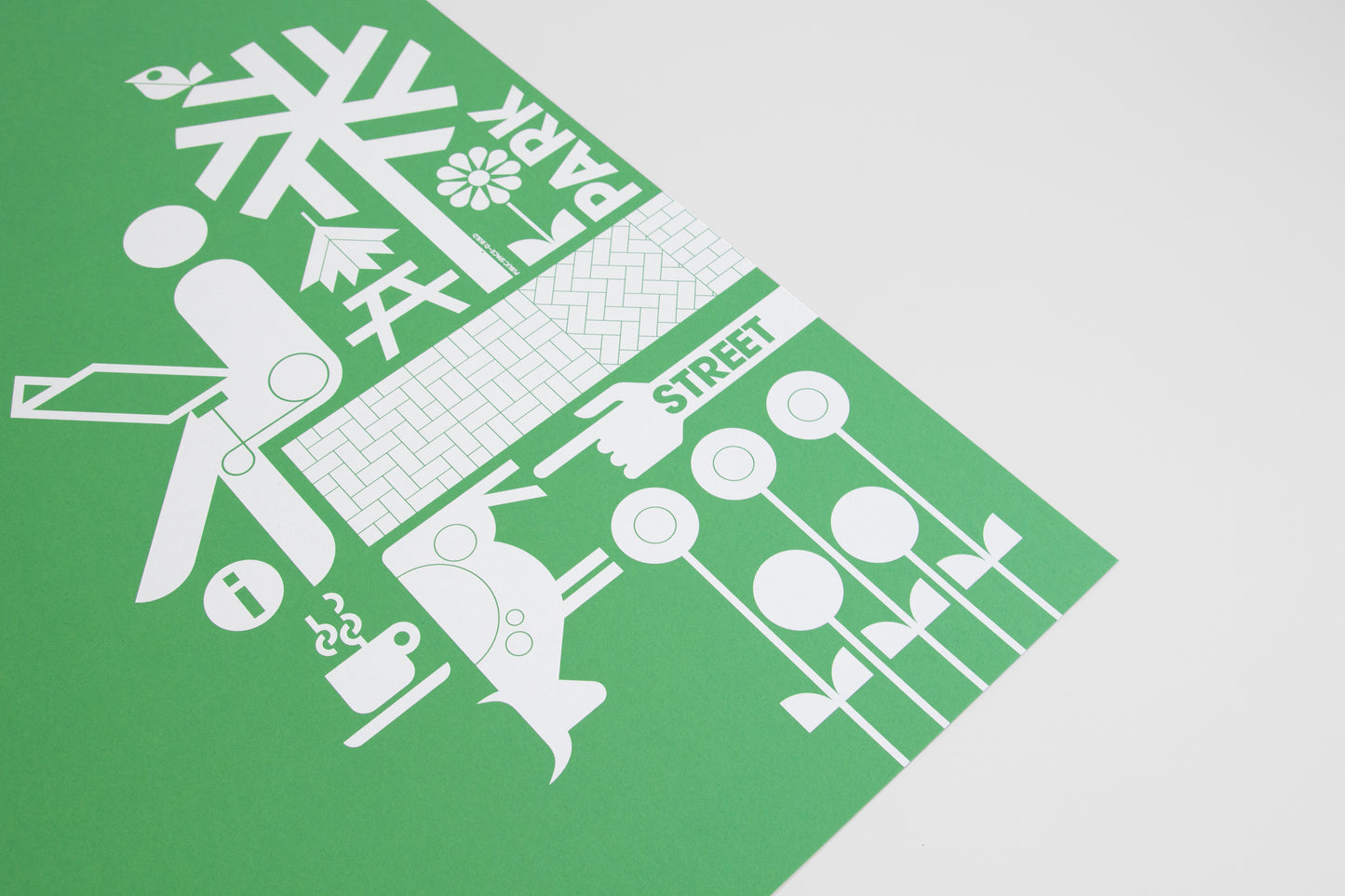 Urbanized Green- Signed Artist's Proof